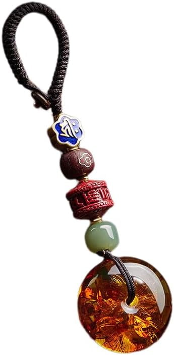 Good Luck Keychain feng shui Amulet Car Key Bring,Safty, Healthy ...