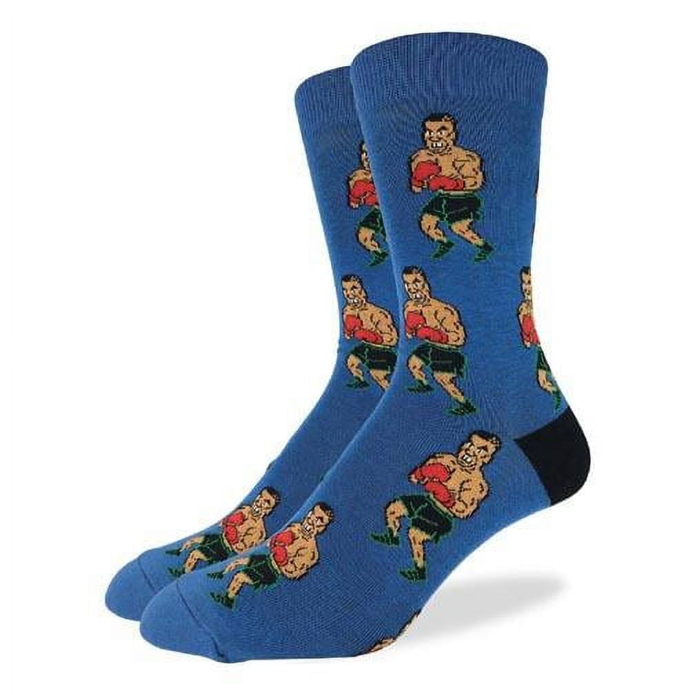 Good Luck Sock Men's Crew Socks Mike Tyson PunchOut!!