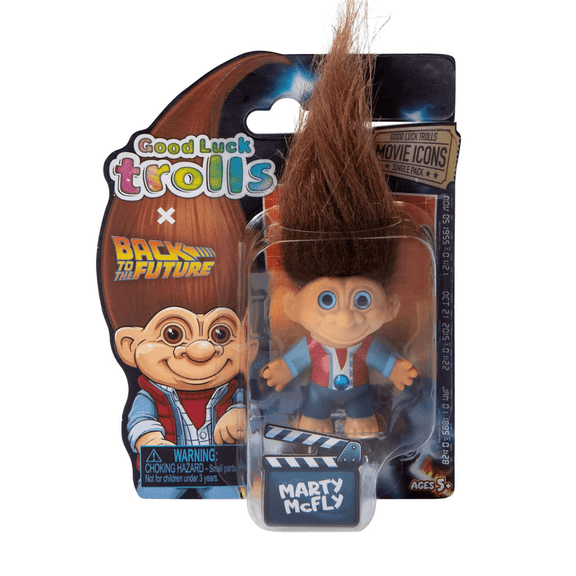 Good Luck Trolls x Back to the Future Marty McFly Troll Doll Figure