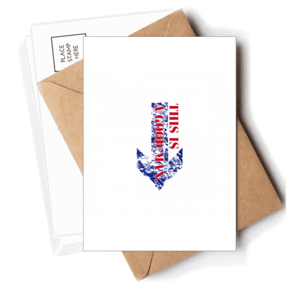 Good Man Indicates Symbolic Direction. Postcards Envelopes Blank Note Cards Mailing