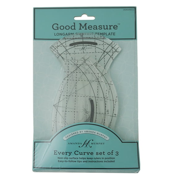Good Measure A. Murphy Every Curve 3pc Template Set Longarms