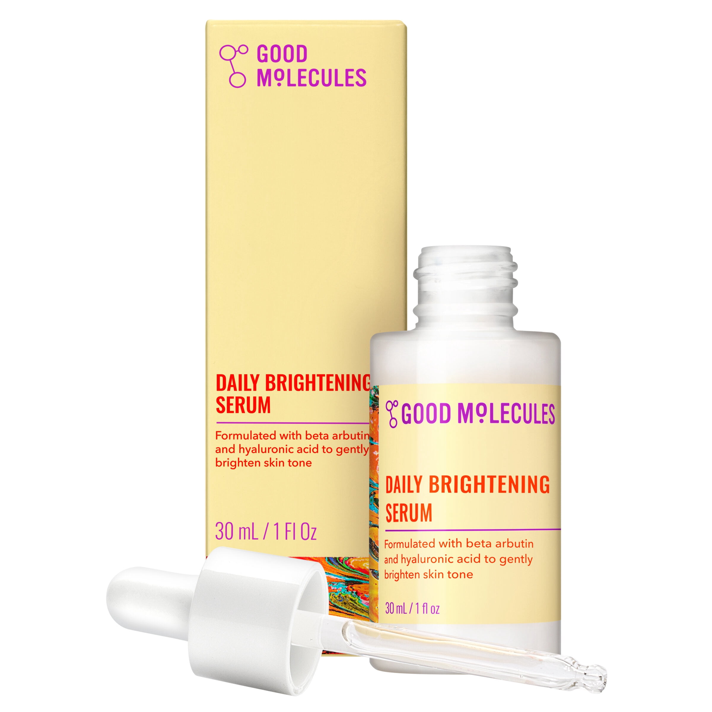 Good Molecules Daily Brightening Serum - Brightening Serum with 3
