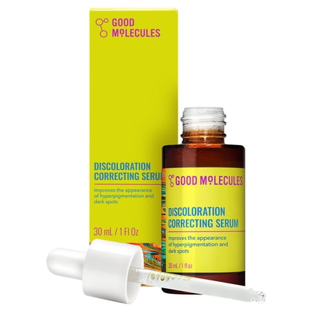 Good Molecules Discoloration Correcting Serum - Targets Dark Spots and Discoloration, Skincare for Face, 1 fl oz price history and forecast - Good Molecules LE