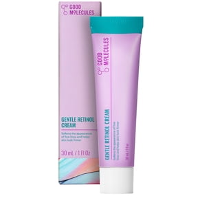 Good Molecules Gentle Retinol Cream - Retinol Night Cream to Minimize Appearance of Fine Lines & Wrinkles, Skin-Tightening Recipe with Bakuchiol, Anti-Aging Skincare for Face, 1 fl oz