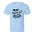 thumbnail image 1 of Good Moms Say Bad Words Funny Tshirt Cute Mother's Day Tee For Mother T Shirt, 1 of 1