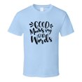 thumbnail image 1 of Good Moms Say Bad Words Funny Tshirt Cute Mother's Day Tee For Mother T Shirt, 1 of 6