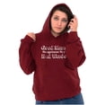 thumbnail image 1 of Good Moms Sometimes Say Bad Words Hoodie Sweatshirt Women Brisco Brands 2X, 1 of 6