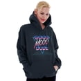thumbnail image 1 of Good Mood Dude Chill Eighties Vibes Hoodie Sweatshirt Women Men Brisco Brands S, 1 of 6