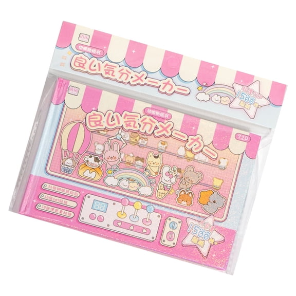 Good Mood Maker Sticker Book Luggage Sticker Reward Sticker for Kids