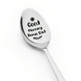 thumbnail image 1 of Good Morning Bonus Dad Spoon Gifts for Stepdad Stepfather Birthday Gift for Stepdad Fathers Father's Day Gifts for Dad Father In Law Engraved Bonus Dad Spoon for Tea Coffee Ice Cream Lovers Gift, 1 of 2