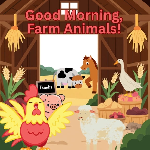 Good Morning, Farm Animals!, (Paperback)