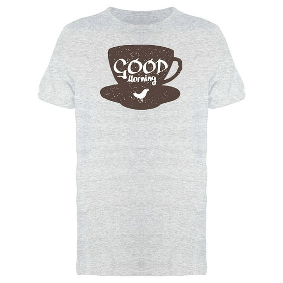 Good Morning Happy Bird Tee Men's -Image by Shutterstock