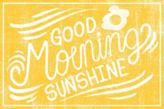 Good Morning Sunshine Canvas Art - Cleonique Hilsaca (24 x 36)