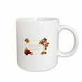 thumbnail image 1 of 3drose, Good Morning Sunshine- Floral Flower Rose Motivation and Typography, 11oz Mug, 1 of 6