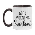 thumbnail image 1 of Good Morning Sweetheart Mug, Valentine's Day Mug For Sweetheart Lover, 11Oz Or 15Oz Ceramic Coffee Cup, 1 of 9