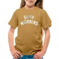 thumbnail image 1 of Good Morning W Daisies T-Shirt Juniors -Image by Shutterstock,  x-Small, 1 of 4