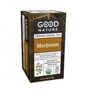 Good Nature Organic Healthy Marjoram Tea 20 Individually Wrapped Bags Pack Of 6