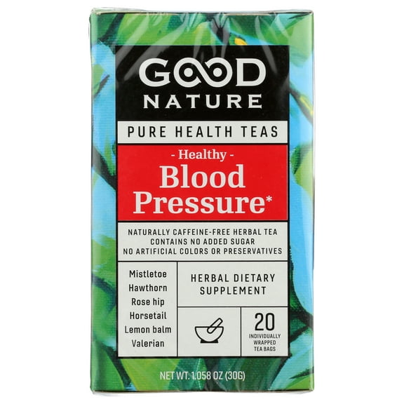 Good Nature Pure Health Tea, Healthy Blood Pressure, 30G, Pack of 6