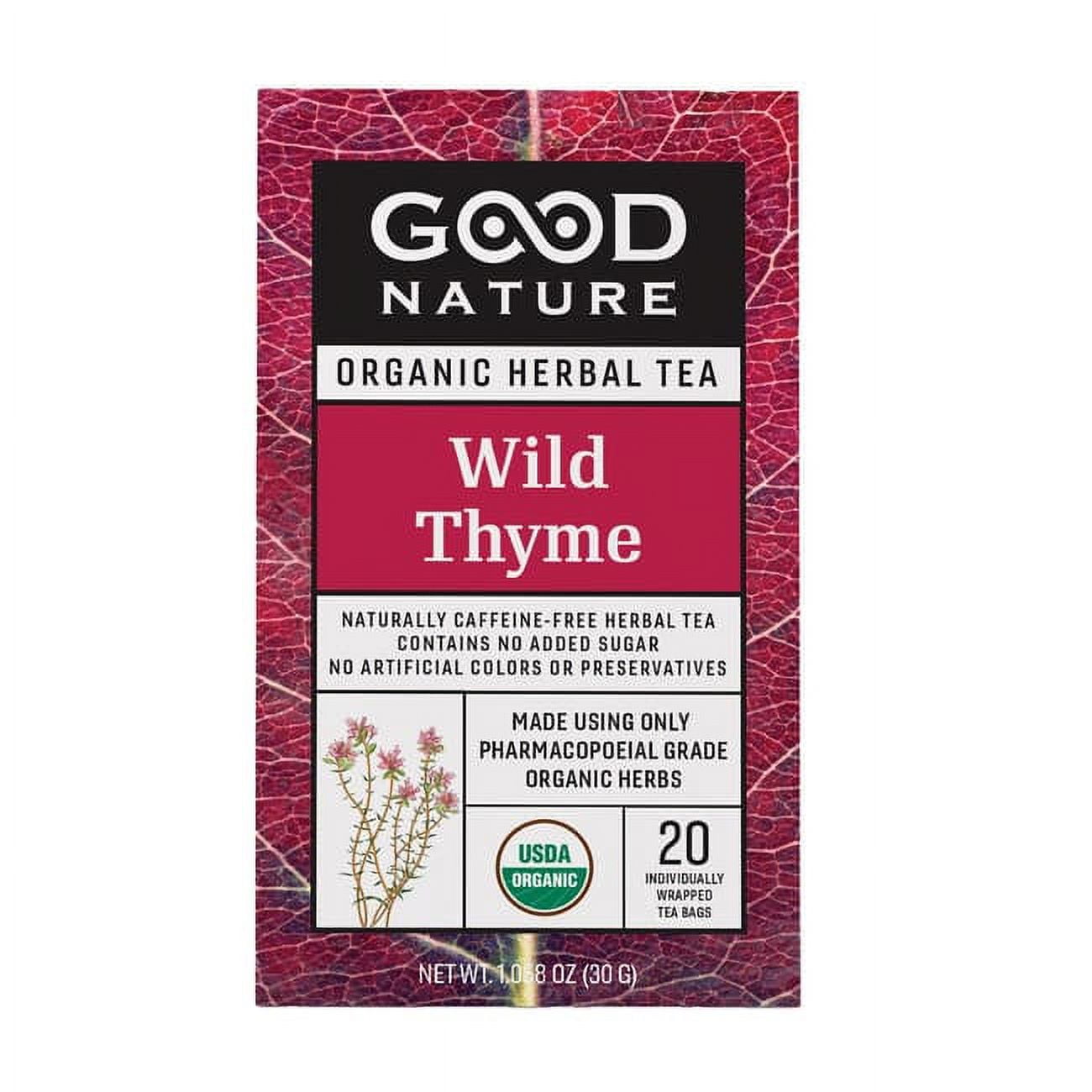 Good Nature Wild Thyme Organic Tea 20 Bag(S)
