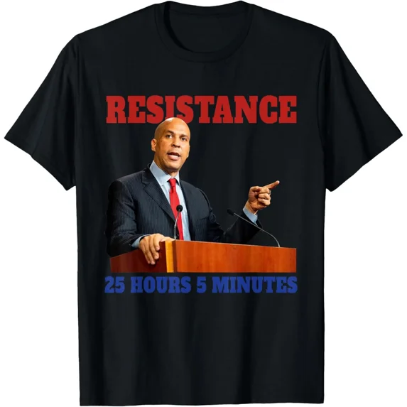 Good Necessary Trouble For Senator Booker 25 Hours And 5 Minutes New H26961 Unisex T-Shirt, Up to 5XL Available