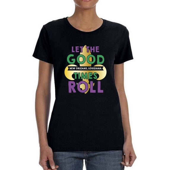 Good New Orleands Times T-Shirt Women -Smartprints Designs, Female Medium