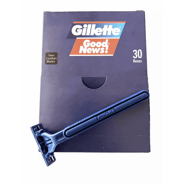 Good News Disposable Razors, Twin Blade, Comfortable Shave, Pack