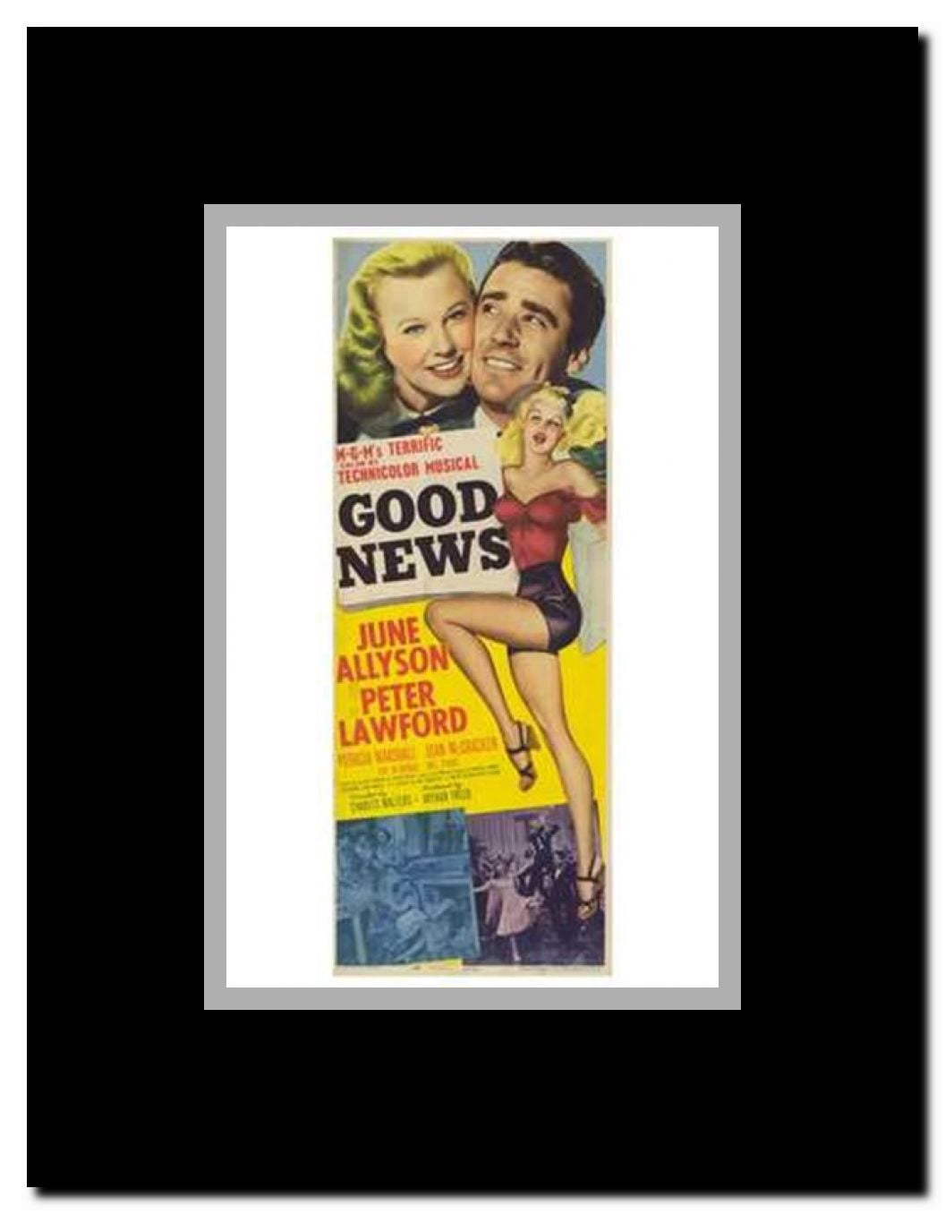 Good News Framed Movie Poster