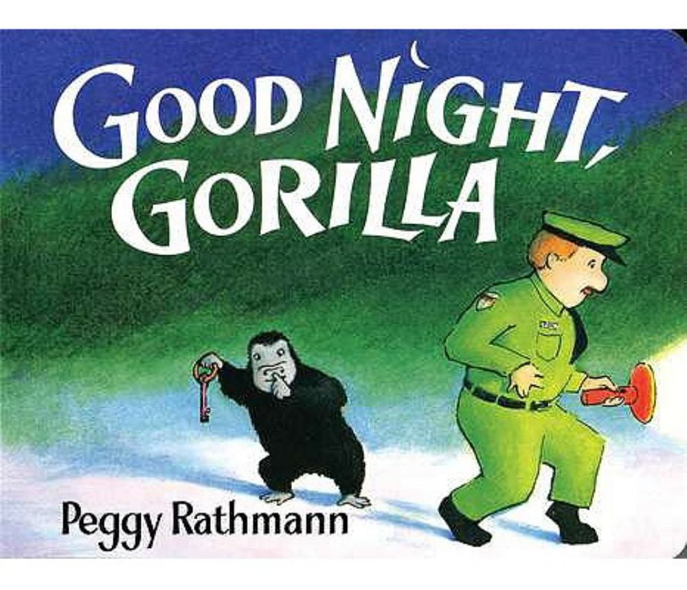 Peggy Rathmann, Board Book, Good Night, Gorilla, Bedtime for