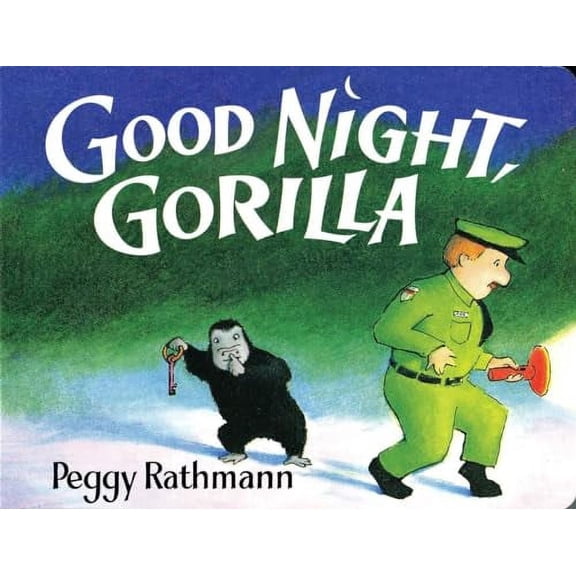 Pre-Owned Good Night, Gorilla, by Peggy Rathmann, (Board Book), Children's Books