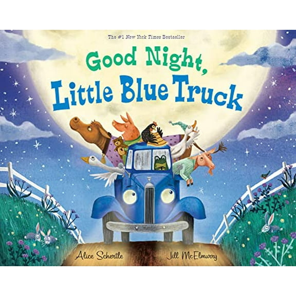 Pre-Owned Good Night, Little Blue Truck (Hardcover) 132885213X 9781328852137
