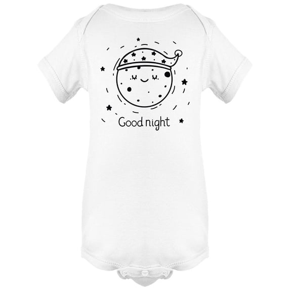 Good Night Moon With Hat Bodysuit Baby's -Image by Shutterstock