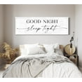 thumbnail image 1 of Good Night Sleep Tight Huge Poster Wall Decor Canvas Art Prints Painting Picture Artwork Home Farmhouse Decoration for Living Room Bedroom No Frame, 1 of 5