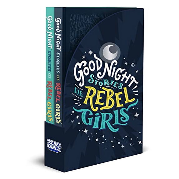Pre-Owned Good Night Stories for Rebel Girls 2-Book Gift Set Paperback
