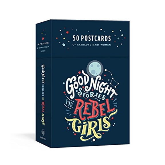 Good Night Stories for Rebel Girls: 50 Postcards