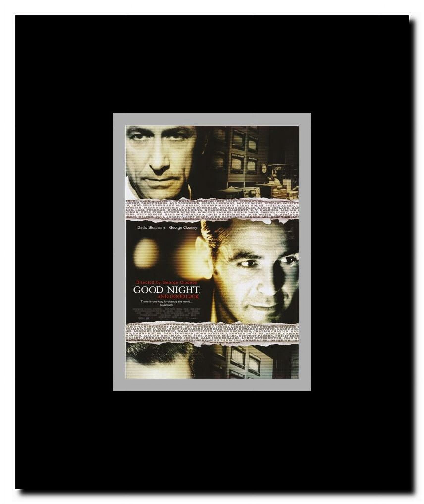 Good Night and Good Luck Framed Movie Poster