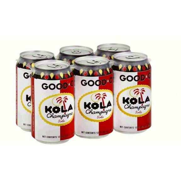 Good O Kola Champagne Soda 12 Fl Oz Cans(Pack of 6)