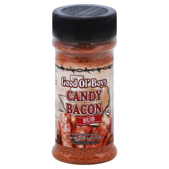 Good Ol' Boys Candy Bacon Rub. Great for grilling, spice on all veggies or BBQ greatness. Brisket at its best.