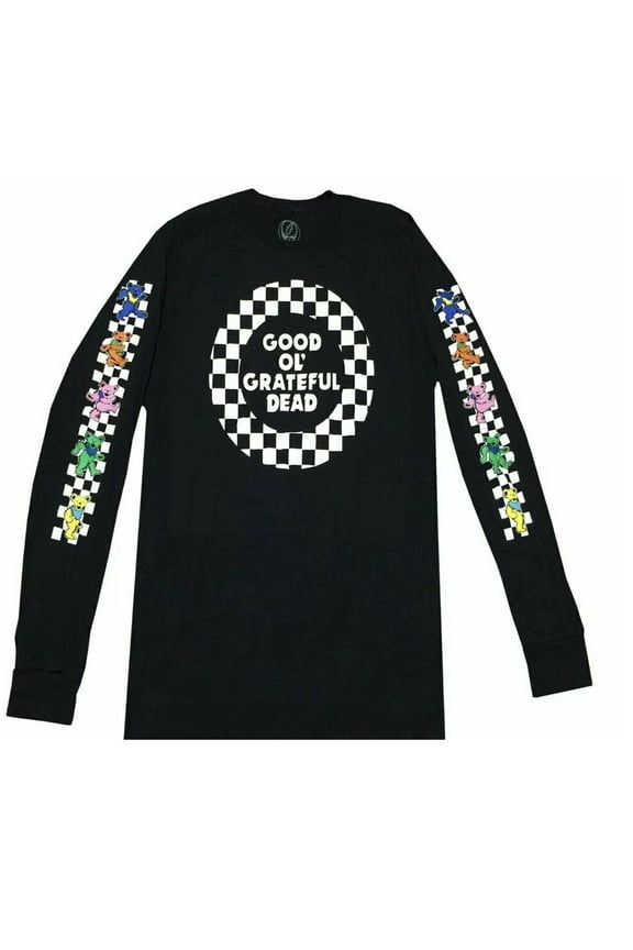 Good Ol' Grateful Dead Bears Men's Long Sleeve T-Shirt (Medium)
