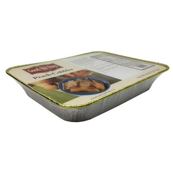 Good Old Days Country Kitchen Peach Cobbler, 6 Pound - 4 per case.