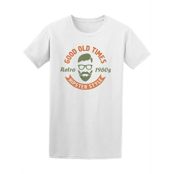 Good Old Times, Retro 1960s T-Shirt Men -Image by Shutterstock, Male XX-Large