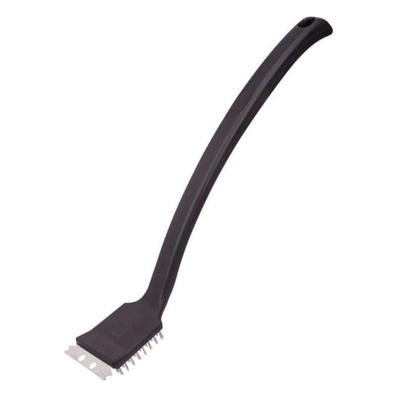 Good Old Values ABS Plastic/Steel Wire Grill Brush with Scraper