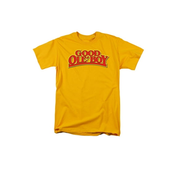 Good Ole Boy Golden Funny Logo Adult T-Shirt