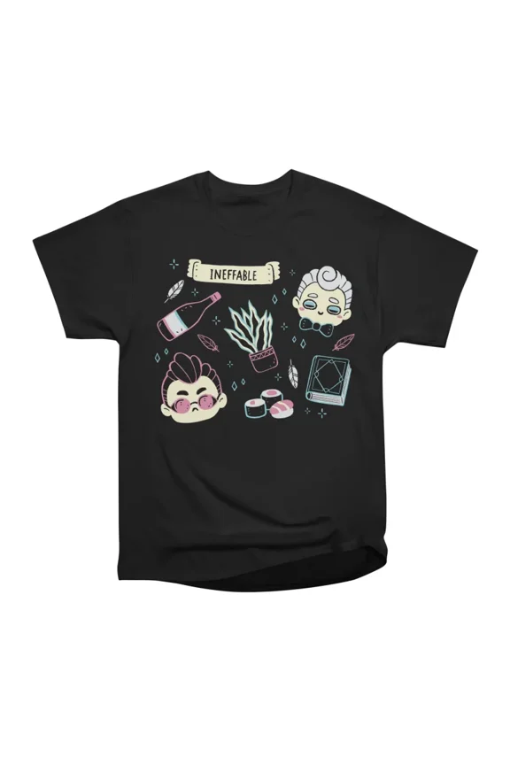Good Omens T-Shirt Tee Gift For Him Merch For Her Apparel For Friend