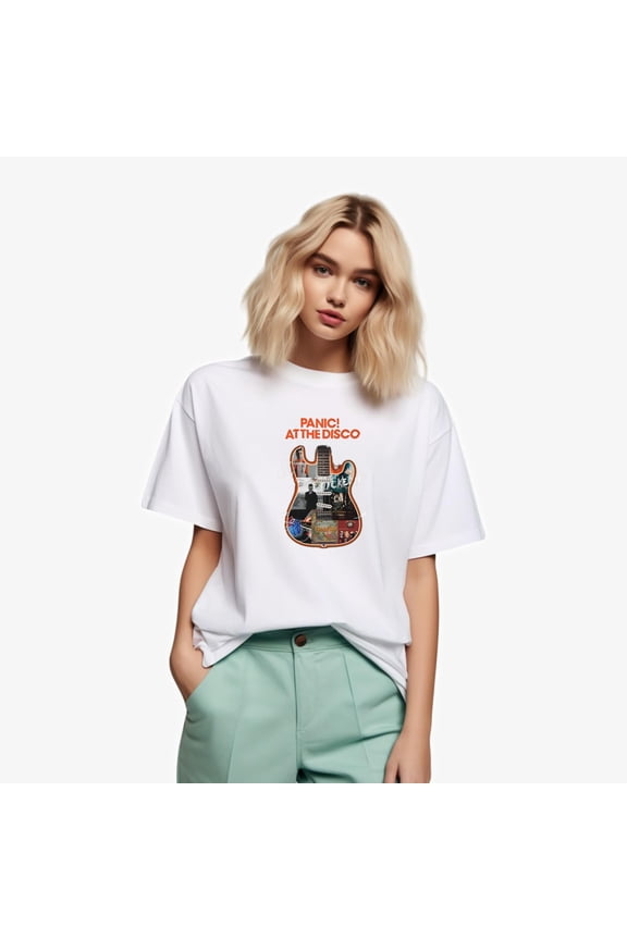 Good Panic At The Disco 20th Anniv Signatures Tee, for men & women, up to size 5XL