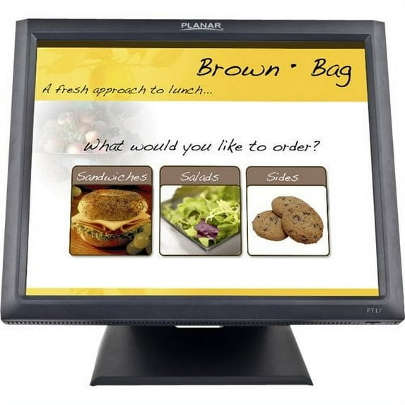 Good Planar 17" 1280 x 1024 LCD Touchscreen Computer Monitor, Black, 997-5969-00-zZz (EM 337.83)