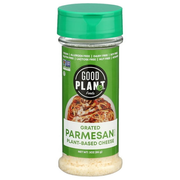 Good Planet Foods Parmesan Grated Shaker PB 3 oz (Pack of 12)