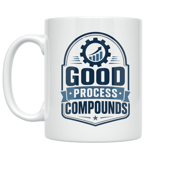 Good Process Compounds - Process Improvement Enthusiast - 11 oz Ceramic Coffee Mug