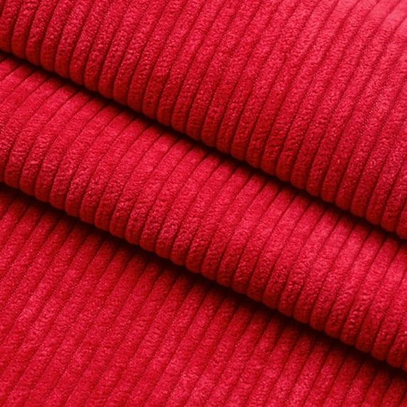 Good Quality Dress Clothing Corduroy Shirt Fabric Solid Color Thick Fabrics for Upholstery and Creative