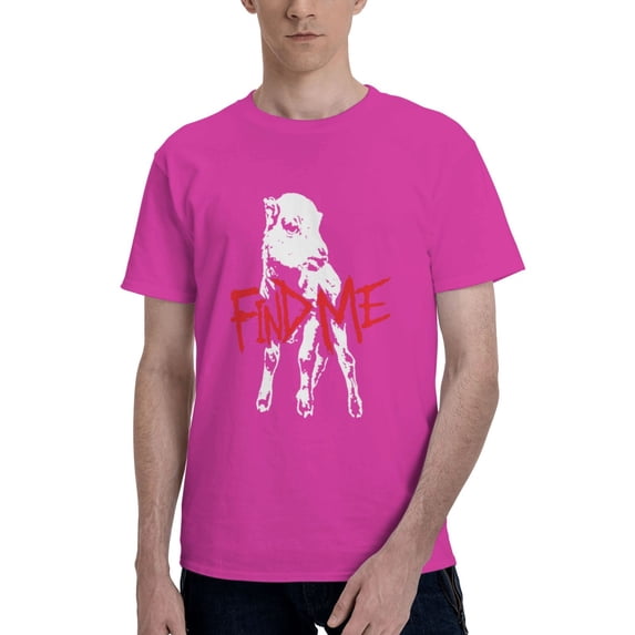 Good Quality Minnri Men'S Bray Wyatt Find Me T-Shirt Men'S Basic Short Sleeve T-Shirt Fuchusia 5x-Large