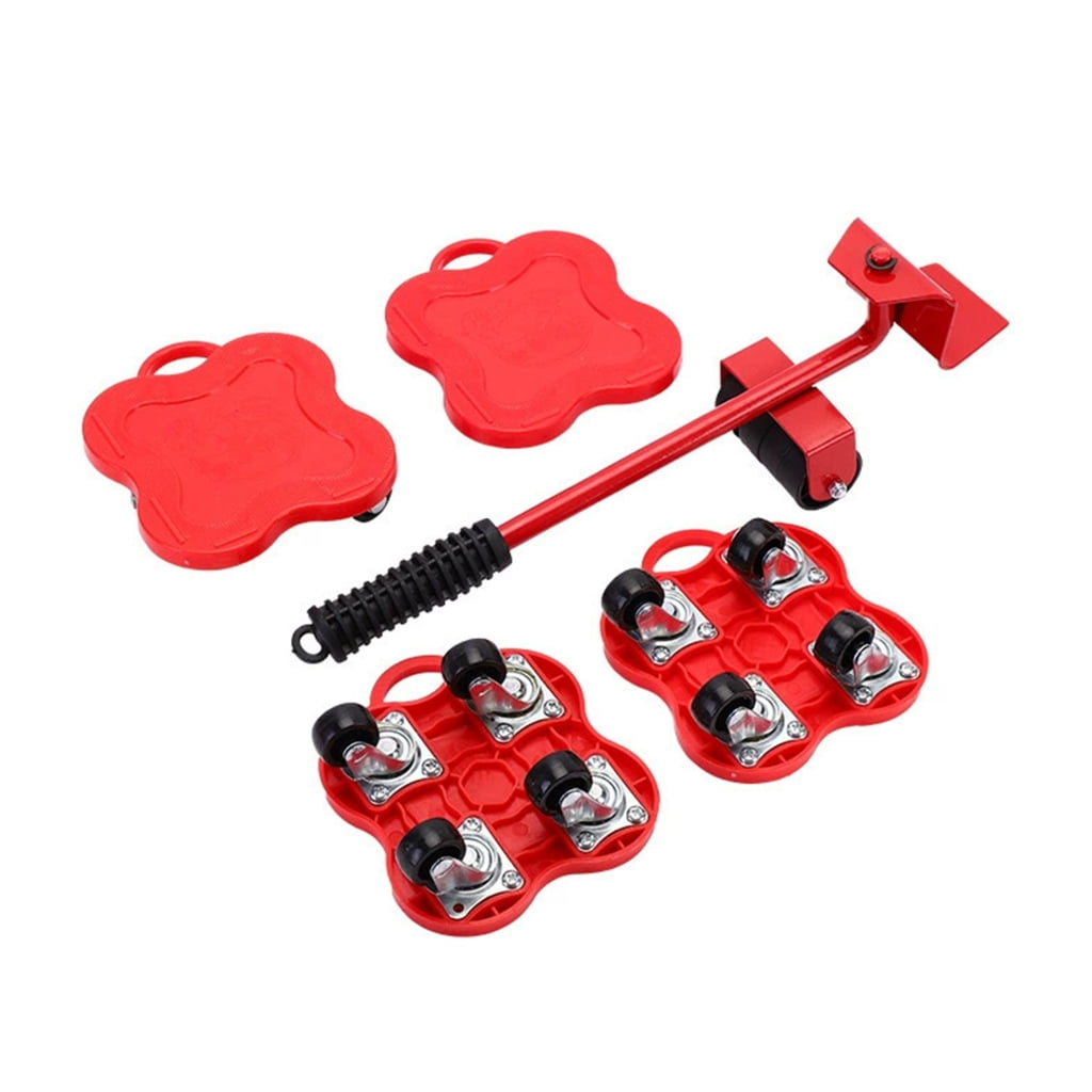 Good Quality Plastic Wheel Sliders Set for Smooth Rotating and Easy Furniture Moving on All Types of Flooring Surfaces